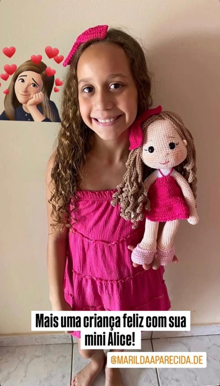 amigurumi croche menina